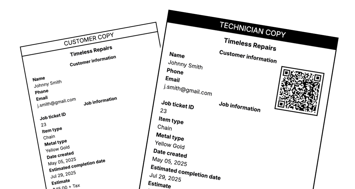 Claim Tickets with QR Codes