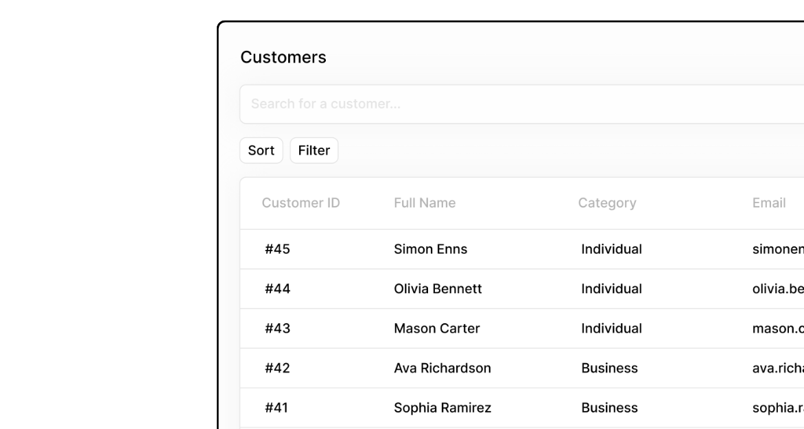 Customer History