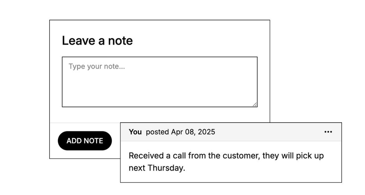 Internal Notes & Instructions
